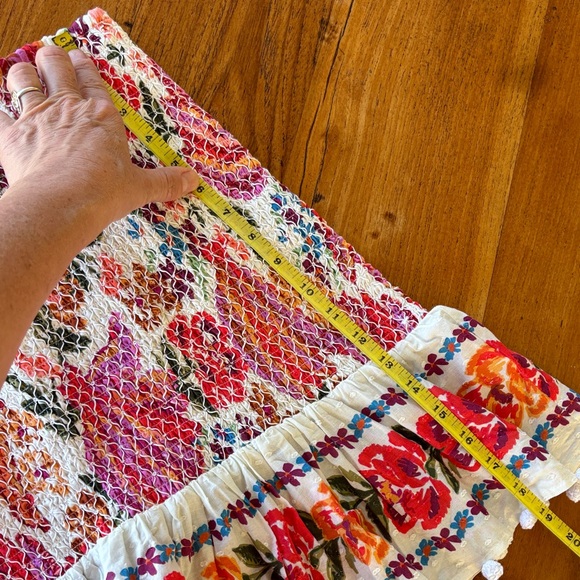 FARM Rio Floral Mini Skirt - Red, Pink, White - Picture 5 of 5